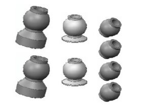 AMEWI 4.8 BALL SCREW AM10T / 009-ET1030
