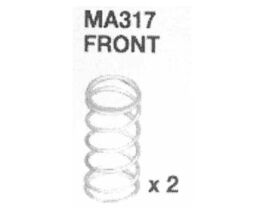 AMEWI MA317 White Shock Spring Front AM10SC / 009-MA317