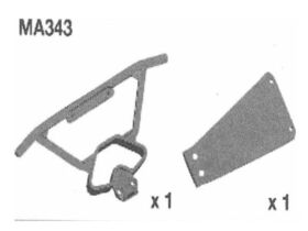 AMEWI MA343 Front Bumper AM10SC / 009-MA343