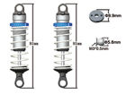 AMEWI MA363 Front Shock Set AM10SC / 009-MA363-B