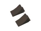 AMEWI wheel stop black 2pcs Reifenstopper schwarz 2 stck / 010-SH80132B