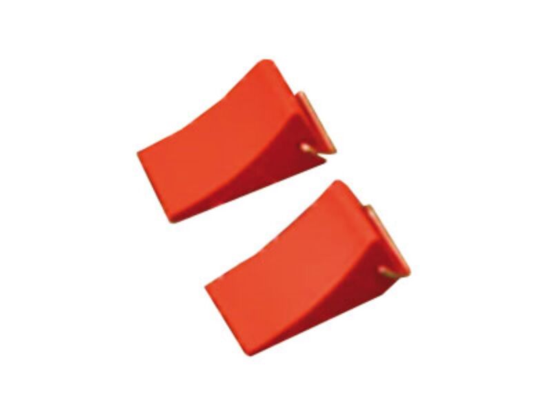 AMEWI wheel stop red 2pcs Reifenstopper rot 2 stck / 010-SH80132R