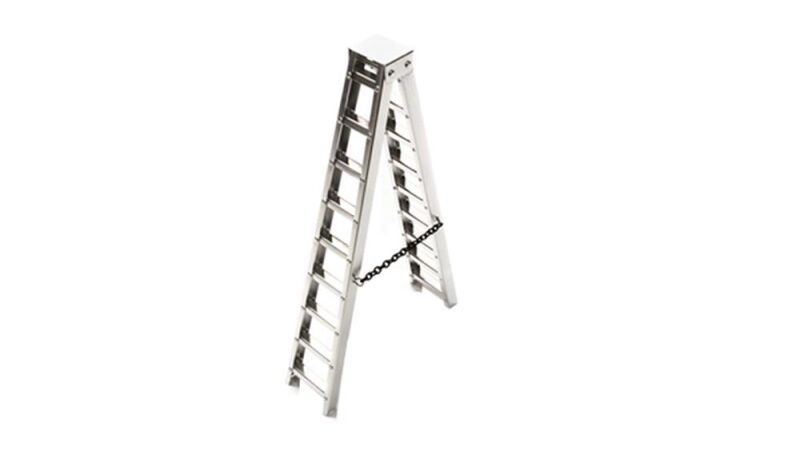 AMEWI 6 inch aluminium ladder 6 zoll Aluminium Leiter / 010-SH8014