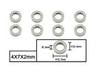 AMEWI 4x7x2mm Ball bearings Apache/Surpass Wild / 011-W04006