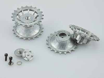 AMEWI metal sprockets 1/16 Tiger late version / 030-MT191