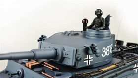 AMEWI Panzer "HL Tiger I" M 1:16 / Grau / Rauch & Sound / 23004