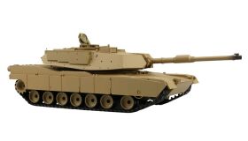 AMEWI Panzer U.S. M1A2 Rauch / Sound / Schussfunktion /2.4GHz/ Metallgetriebe/QC / 23076