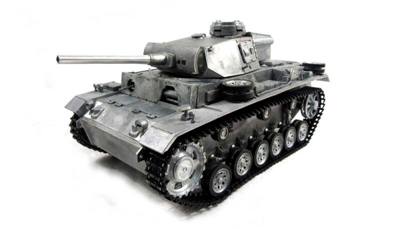 AMEWI Panzer III, Vollmetall RTR - BB - TRUE Sound - 2,4GHz / 23079