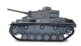 AMEWI Panzer III,Vollmetall,usedLook RTR - BB - TRUE...