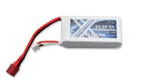 AMEWI 11,1V 1300mAh 40C LiPo DEAN plug / softcase / 28893