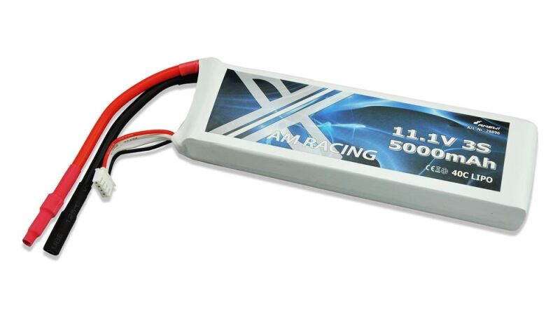 AMEWI 11,1V 5000mAh 40C LiPo 5mm gold plug / softcase / 28896