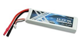 AMEWI 11,1V 5000mAh 40C LiPo 5mm gold plug / softcase /...