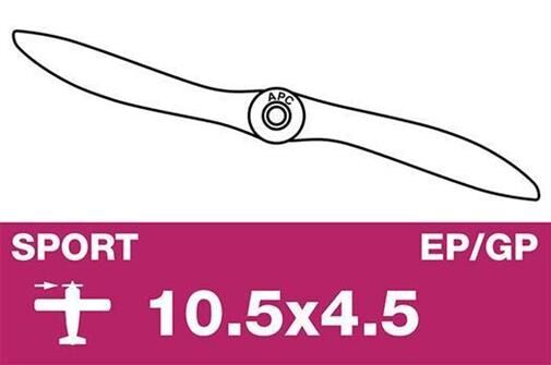 APC Sport Luftschraube EP/GP 10,5X4,5 / AP-10545