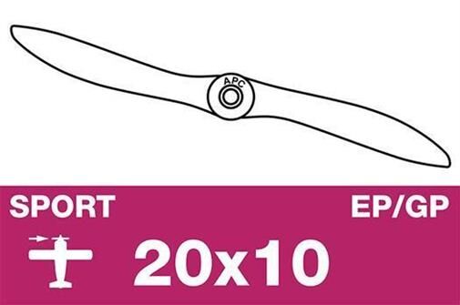 APC Sport Luftschraube EP/GP 20X10 / AP-20010