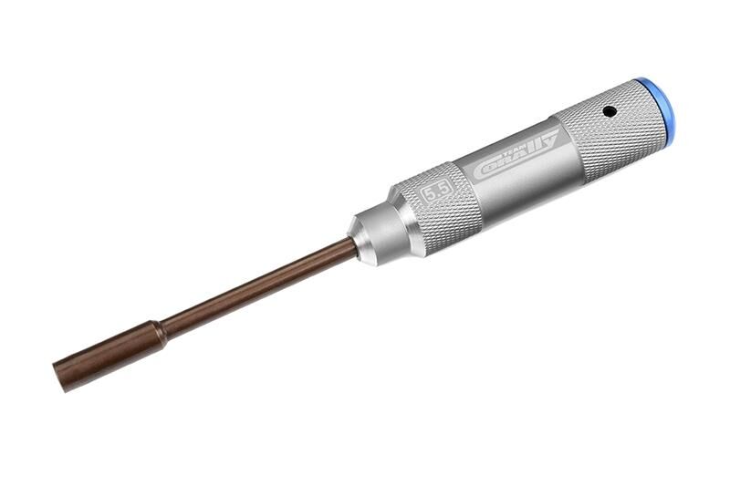 Team Corally Factory Pro Werkzeug Gehärtete Klinge Alu Griff Muttern M3 5.5mm / C-16161
