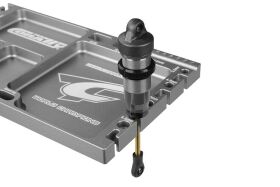 Team Corally Multi-purpose Ultra Tray Mehrzweck Kleinteile Behälter Lötvorrichtung CNC gefrästes Aluminium Farbe Rot / C-16306