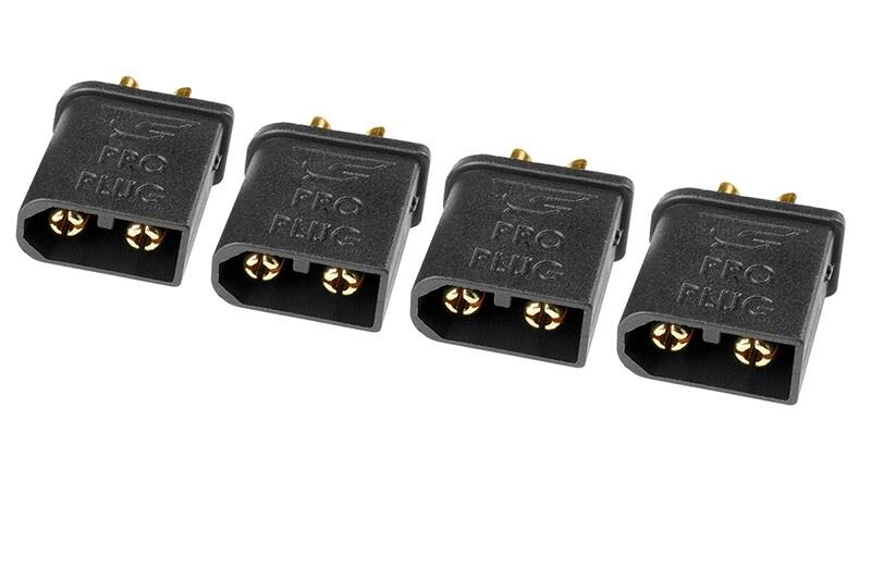 Team Corally TC PRO Steckverbinder 3.5mm Vergoldet VerpolschutzBuchse 4 St / C-50181