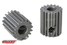 Team Corally 64 DP Motorritzel Hard Eloxiert AL7075 17...