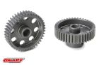 Team Corally 64 DP Motorritzel Hard Eloxiert AL7075 42 Zähne Welle 3.17mm / C-70342