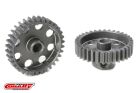 Team Corally 48 DP Motorritzel Hard Eloxiert AL7075 34 Zähne Welle 3.17mm / C-70434