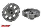 Team Corally 48 DP Motorritzel Hard Eloxiert AL7075 39 Zähne Welle 3.17mm / C-70439