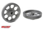 Team Corally 48 DP Motorritzel Hard Eloxiert AL7075 48 Zähne Welle 3.17mm / C-70448