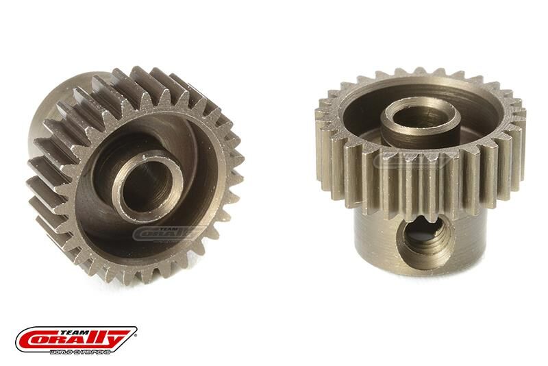 Team Corally 64 DP Motorritzel Stahl gehärtet 29 Zähne Welle 3.17mm / C-71329