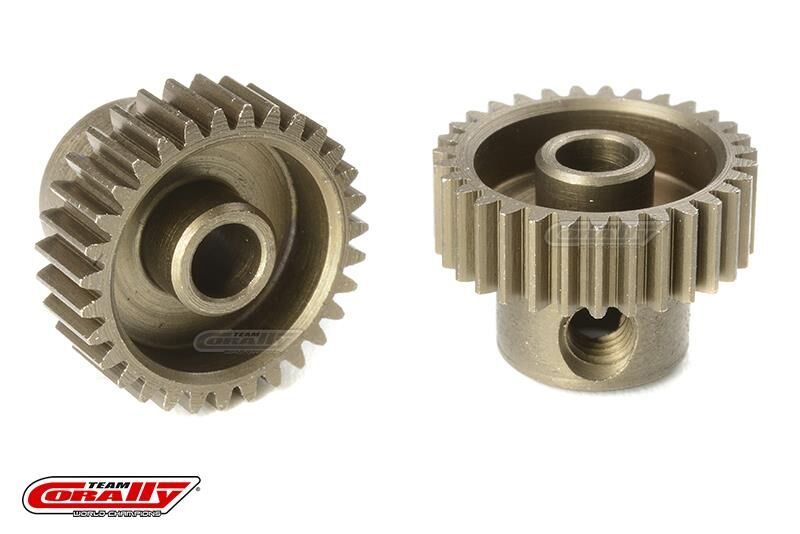 Team Corally 64 DP Motorritzel Stahl gehärtet 31 Zähne Welle 3.17mm / C-71331