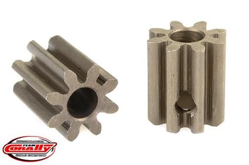 Team Corally 32 DP Motorritzel Stahl gehärtet 8 Zähne Welle 3.17mm / C-71508