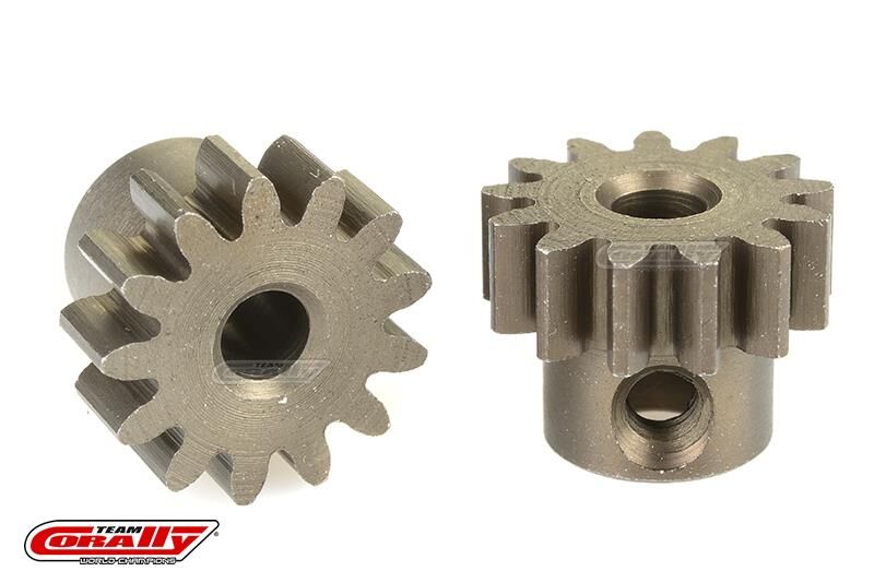 Team Corally 32 DP Motorritzel Stahl gehärtet 13 Zähne Welle 3.17mm / C-71513