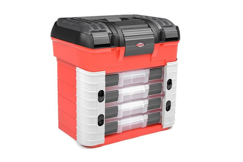 Team Corally Pit Koffer 4 Sortimentsbox Schubladen Universal Schaumeinlage / C-90251