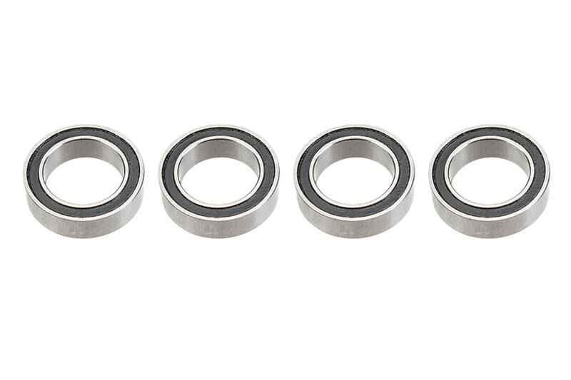 G-Force RC Kugellager Chromstahl ABEC 3 Gummidichtung 8X14X4 MR148-2RS 4 St / GF-0500-014