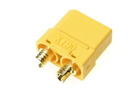 G-Force RC Steckverbinder XT-90H mit kappe Goldkontakten Stecker 4 St / GF-1053-002