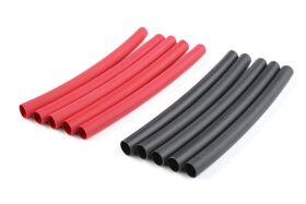 G-Force RC Schrumpfschlauch 4.7mm Rot + Schwarz10 St /...
