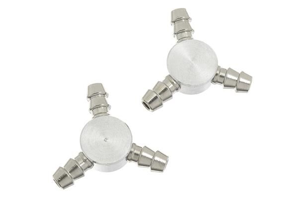 G-Force RC Kraftstoff- Wasserschlauch Y-Verbinder 2mm 2 St / GF-2014-001