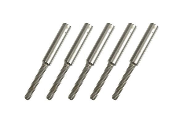 G-Force RC Löthülsen M2 Draht 1.2mm 5 St / GF-2102-002