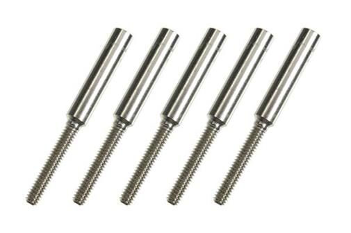 G-Force RC Löthülsen M2 Draht 2.1mm 5 St / GF-2102-004