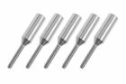 G-Force RC Aluminium Hülsen M2.5 Kohlefaserstäbe 5mm 5 St / GF-2103-007