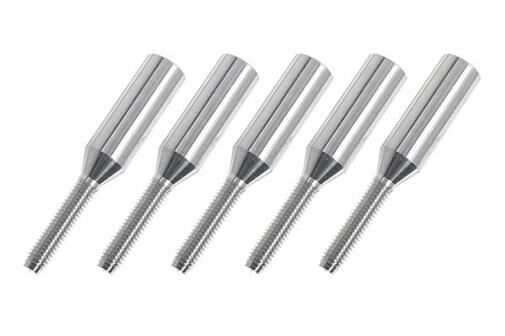 G-Force RC Aluminium Hülsen M3 Kohlefaserstäbe 5mm 5 St / GF-2103-008