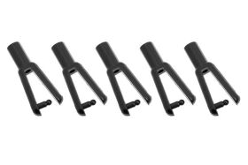 G-Force RC Kunststoff Gabelköpf Kohlefaserstäbe...