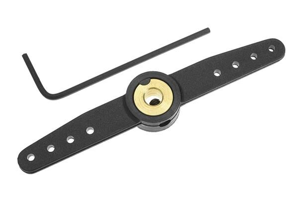 G-Force RC Nylon Steuerhebel Doppelt 66mm Welle Du. 4mm1 St / GF-2132-001