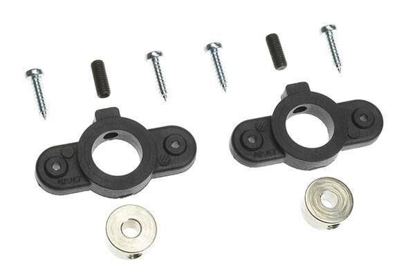 G-Force RC Kunststoff Radverkleidungshalter Welle 3.5mm 2 St / GF-2165-002