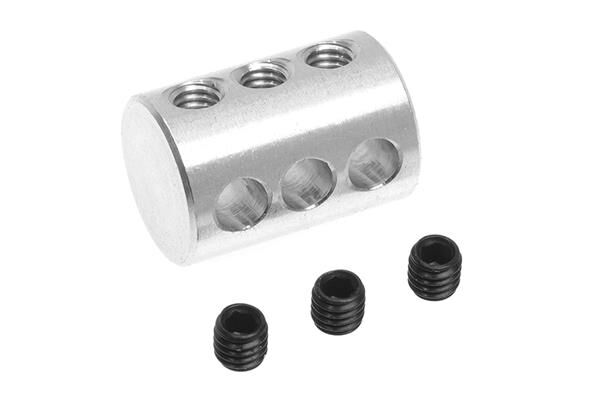 G-Force RC Aluminium 3-Fach Gestängeverbinder Draht 3mm / GF-2178-002