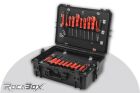 Rocabox Universal Werkzeug Koffer Wasserdicht IP67 Schwarz RW-5035-19-BT Werkzeughalter / RW-5035-19-BT