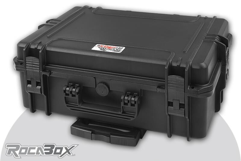Rocabox Universal Trolley Koffer Wasserdicht IP67 Schwarz RW-5035-19-BTR / RW-5035-19-BTR