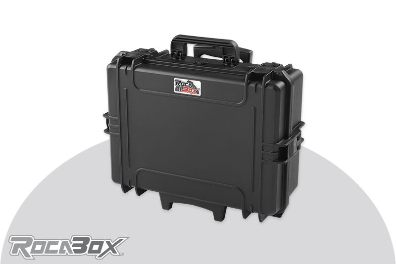 Rocabox Universal Werkzeug Trolley Koffer Wasserdicht IP67 Schwarz RW-5035-19-BTTR Werkzeughalter / RW-5035-19-BTTR