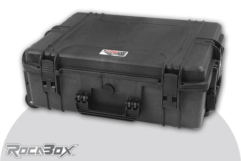 Rocabox Universal Trolley Koffer Wasserdicht IP67 Schwarz RW-5440-19-BTR / RW-5440-19-BTR