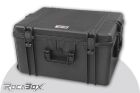Rocabox Universal Trolley Koffer Wasserdicht IP67 Schwarz RW-6246-34-BFTR Würfelschaumeinlagen / RW-6246-34-BFTR