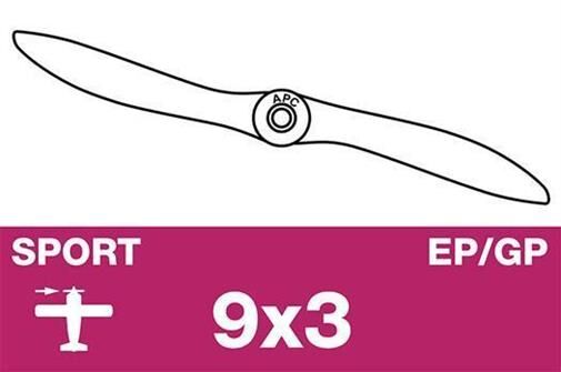 APC Sport Luftschraube EP/GP 9X3 / AP-09030