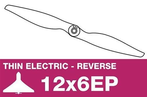 APC Elektro Luftschraube Linkslaufend Fein 12X6EP / AP-12060EP